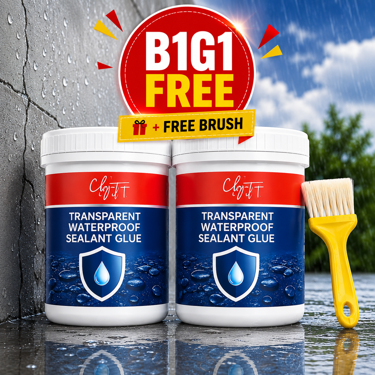 LeakGuard™ Waterproof Crack Seal Glue (BUY 1 GET 1 FREE)