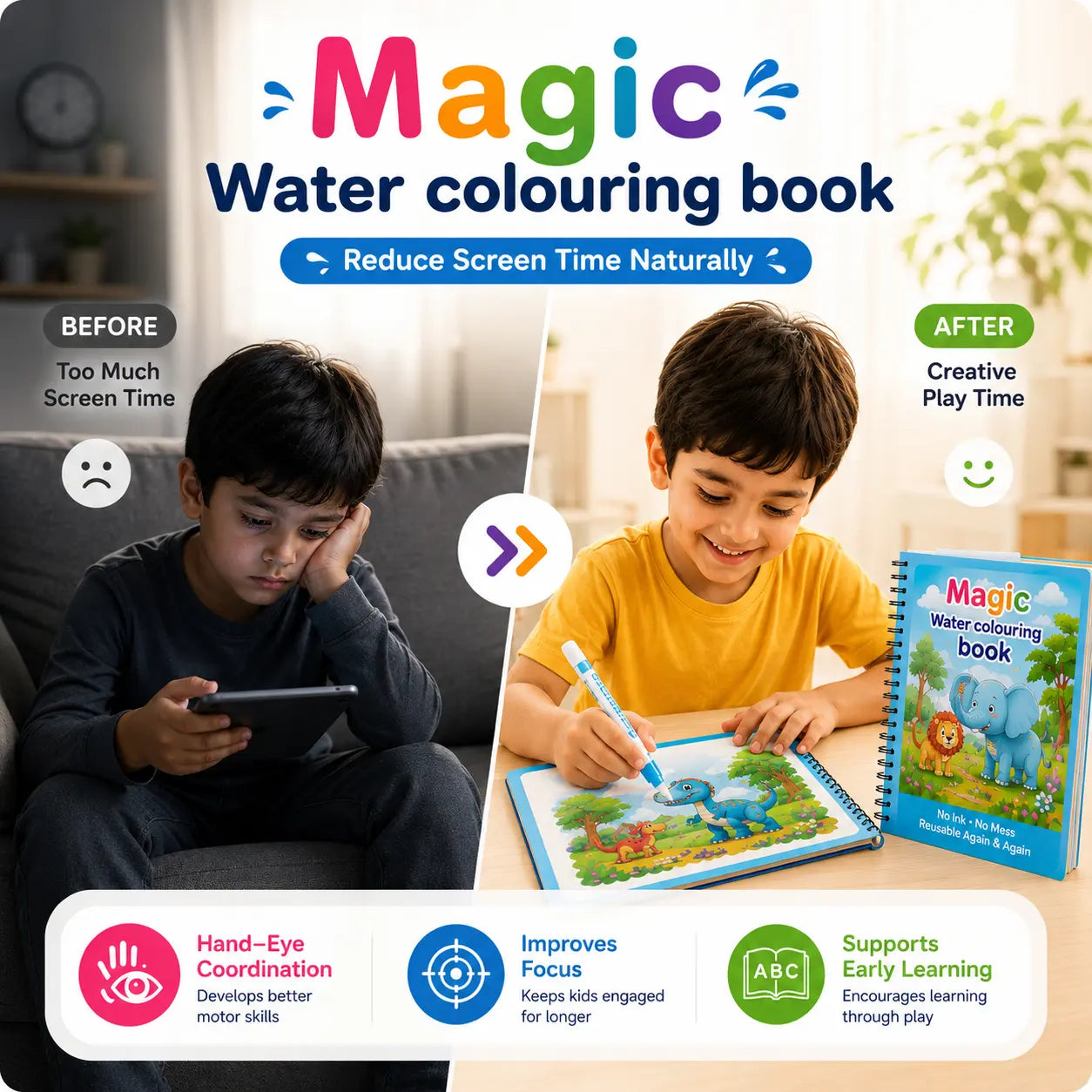 ColorBloom™ Magic Art Book